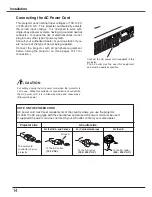 Предварительный просмотр 14 страницы Eiki LC-XB24 Owner'S Manual