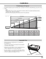 Предварительный просмотр 13 страницы Eiki LC-XB250 Owner'S Manual