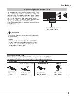 Предварительный просмотр 17 страницы Eiki LC-XB250 Owner'S Manual