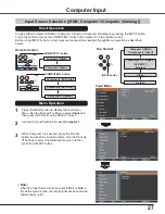 Предварительный просмотр 27 страницы Eiki LC-XB250 Owner'S Manual