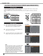 Предварительный просмотр 28 страницы Eiki LC-XB250 Owner'S Manual