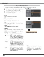 Предварительный просмотр 44 страницы Eiki LC-XB250 Owner'S Manual