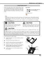 Предварительный просмотр 63 страницы Eiki LC-XB250 Owner'S Manual