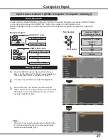 Предварительный просмотр 27 страницы Eiki LC-XB250A Owner'S Manual