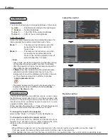 Preview for 54 page of Eiki LC-XB250W Owner'S Manual