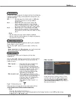 Preview for 57 page of Eiki LC-XB250W Owner'S Manual