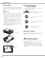 Предварительный просмотр 11 страницы Eiki LC-XB28 Owner'S Manual