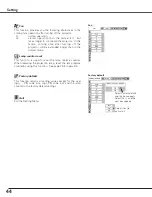 Предварительный просмотр 49 страницы Eiki LC-XB28 Owner'S Manual