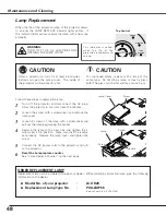 Предварительный просмотр 53 страницы Eiki LC-XB28 Owner'S Manual