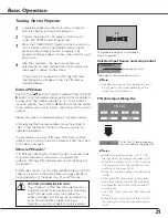 Предварительный просмотр 21 страницы Eiki LC-XB29N Owner'S Manual