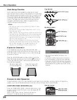 Предварительный просмотр 26 страницы Eiki LC-XB29N Owner'S Manual