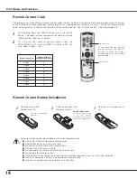 Preview for 14 page of Eiki LC-XB30 Owner'S Manual