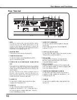 Предварительный просмотр 10 страницы Eiki LC-XB33N Owner'S Manual