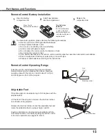 Предварительный просмотр 15 страницы Eiki LC-XB33N Owner'S Manual