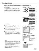 Предварительный просмотр 29 страницы Eiki LC-XB33N Owner'S Manual