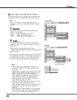 Предварительный просмотр 48 страницы Eiki LC-XB33N Owner'S Manual