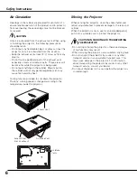 Предварительный просмотр 6 страницы Eiki LC-XB40 Owner'S Manual