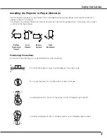 Предварительный просмотр 7 страницы Eiki LC-XB40 Owner'S Manual