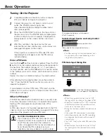 Предварительный просмотр 19 страницы Eiki LC-XB40 Owner'S Manual