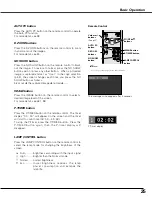 Предварительный просмотр 25 страницы Eiki LC-XB40 Owner'S Manual