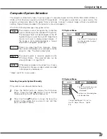 Предварительный просмотр 27 страницы Eiki LC-XB40 Owner'S Manual