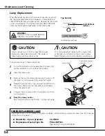 Предварительный просмотр 54 страницы Eiki LC-XB40 Owner'S Manual