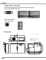 Предварительный просмотр 64 страницы Eiki LC-XB40 Owner'S Manual