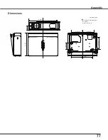 Предварительный просмотр 77 страницы Eiki LC-XB42N Owner'S Manual