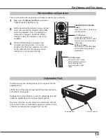 Предварительный просмотр 15 страницы Eiki LC-XB43N Owner'S Manual