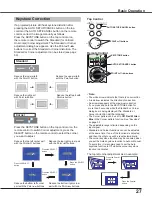 Предварительный просмотр 27 страницы Eiki LC-XB43N Owner'S Manual