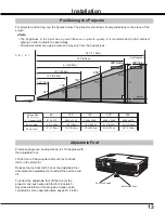 Предварительный просмотр 13 страницы Eiki LC-XBL21 Owner'S Manual