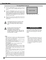 Предварительный просмотр 20 страницы Eiki LC-XBL21 Owner'S Manual