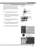 Предварительный просмотр 21 страницы Eiki LC-XBL21 Owner'S Manual