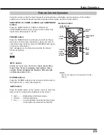 Предварительный просмотр 25 страницы Eiki LC-XBL21 Owner'S Manual