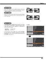 Предварительный просмотр 49 страницы Eiki LC-XBL21 Owner'S Manual