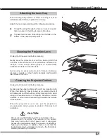 Предварительный просмотр 61 страницы Eiki LC-XBL21 Owner'S Manual