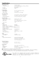 Предварительный просмотр 4 страницы Eiki LC-XBM21 Service Manual