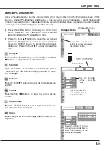 Предварительный просмотр 29 страницы Eiki LC-XD25U Owner'S Manual