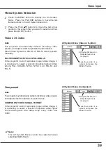 Предварительный просмотр 39 страницы Eiki LC-XD25U Owner'S Manual