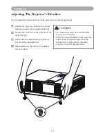 Предварительный просмотр 16 страницы Eiki LC-XDP3500 Owner'S Manual