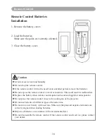 Предварительный просмотр 19 страницы Eiki LC-XDP3500 Owner'S Manual