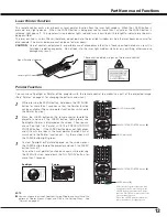 Предварительный просмотр 13 страницы Eiki LC-XE10 Owner'S Instruction Manual