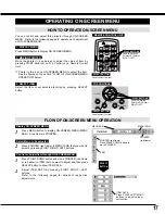 Предварительный просмотр 17 страницы Eiki LC-XG100 Owner'S Instruction Manual