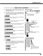 Предварительный просмотр 29 страницы Eiki LC-XG100 Owner'S Instruction Manual