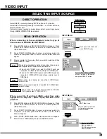 Предварительный просмотр 31 страницы Eiki LC-XG100 Owner'S Instruction Manual