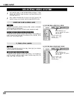 Предварительный просмотр 32 страницы Eiki LC-XG100 Owner'S Instruction Manual