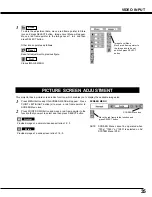 Предварительный просмотр 35 страницы Eiki LC-XG100 Owner'S Instruction Manual