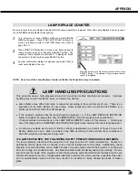 Предварительный просмотр 39 страницы Eiki LC-XG100 Owner'S Instruction Manual