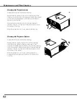 Предварительный просмотр 62 страницы Eiki LC-XG400L Owner'S Manual