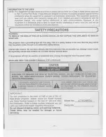 Предварительный просмотр 2 страницы Eiki LC-XGA970U Owner'S Instruction Manual